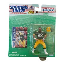 1997 NFL Starting Lineup Reggie White Green Bay Packers Figure and Card - £9.49 GBP