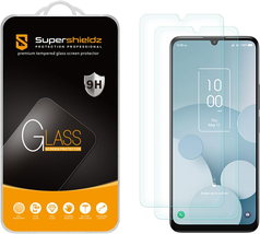 Supershieldz (2 Pack) Designed for TCL 40 XL / 40 T Tempered Glass Screen Protec - £7.62 GBP