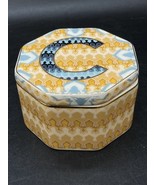 Anthropologie Monogram C Ceramic Octagonal Trinket Box Lid - €29,94 EUR