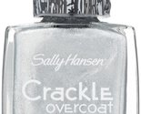 Sally Hansen Crackle Overcoat Nail Polish, Fractured Foil, 0.4 Fluid Ounce - $11.87