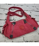 Kipling Purse Red Bag Tote Carry All Shoulder Bag  - £23.79 GBP