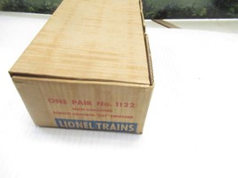 Lionel Part 1122 027 Remote Switch Track Empty Box Red PRINT- Good - S9 - £4.58 GBP