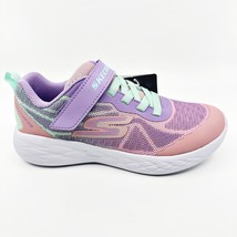Skechers Go Run 600 Lavender Girls Size 1 Sneakers - £31.86 GBP