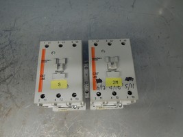Sprecher+Schuh 100A CA7-85-00 &amp; CA7-60 Interlocked Contactors 120V Coil ... - $400.00