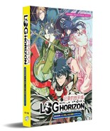 Log Horizon Season 1+3 + Special Anime DVD (Ep 1-62 end) (English Dub)  - $46.48 CAD