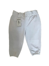 Marucci Baseball Youths Pants Sz Large Tapered Double Knit Pant Short White - £22.12 GBP