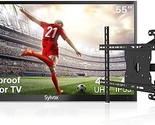 55-Inch Outdoor Tv With Wall Mount, Weatherproof Tv For Partial Sun Area... - $2,683.99