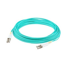 Addon ADD-ST-LC-0-5M5OM3 0.5M ST TO LC AQUA OM3 DUPLEX OFNR (RISER-RATED... - $39.44