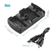For Playstation 3 Ps3/Move Dual Controller Charger Charging Dock Station Stand - £15.13 GBP