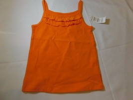 The Children's Place Baby Girl's Spaghetti Strap Tank Top Months Orange NWT NEW - $12.99
