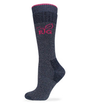 Realtree Womens Merino Wool Wick &amp; Warm Cushion Tall Slouch Boot Socks 1 Pack - £8.83 GBP