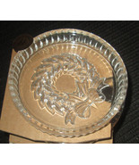 Princess House #899 Lead Crystal Christmas Coasters 4 Coasters per set  ... - $12.80