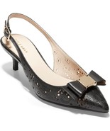 Cole Haan Tali Bow Slingback Pump Black Size 8.5  - $1,326.82 MXN