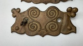 5 Victorian Antique Vintage Drawer Pull Backplate Hardware 3” C2C Reclaimed READ - $49.50