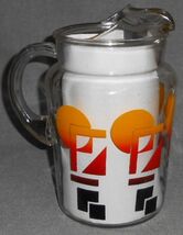 1954-55 Mid Century BARTLETT COLLINS - MODERNISTIC PATTERN 72 oz Pitcher - $39.59