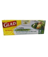 Glad Simply Cooking Microwave zip Steam Bags Large 10 Ct Discontinued - $234.21 MXN
