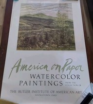 Briggs Meadow America on Paper Butler Institute Youngstown Ohio Watercol... - £47.61 GBP