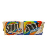 Discontinued Shout Wipe &amp; Go Instant Stain Remover Wipes 21 Total Wipes - £11.00 GBP