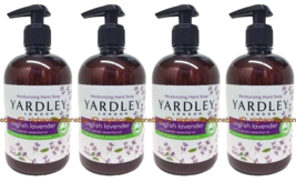 ( Lot 4 ) Yardley London Liquid Hand Soap English Lavender 14 Oz Each - £28.55 GBP