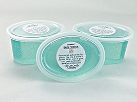 3 Pack of Baby Powder Scented Gel MeltsTM for candle warmers tart oil wax burner - £4.57 GBP