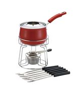Rachael Ray Classic Brights Stainless Steel Fondue Set, Red - $74.20