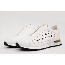 The Infanta White Spike Leather Men Sneaker Limited Edition image 2
