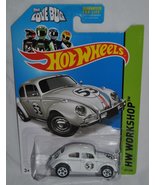 Hot Wheels Hw Workshop - Volkswagen Beetle Herbie The Love Bug - $602.48 MXN