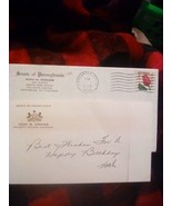 Noah Wenger PA Senator hand written 1991  birthday note - $14.03