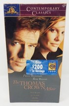 The Thomas Crown Affair (VHS, 2000) New Sealed Watermark Pierce Brosnan Russo - £6.73 GBP