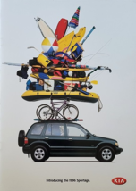 1996 Kia SPORTAGE sales brochure catalog US 96 4WD 4x4 - £4.62 GBP