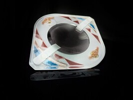 Heavy Glass Cigar Ashtray image 3
