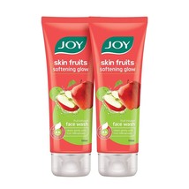 Joy Skin Fruits Softening Glow Face Wash |  Apple Face Wash - 100ml (Pack of 2) - £15.02 GBP