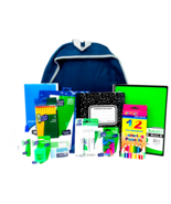 Back to School 17&quot; Wexford Backpack 50 Piece Bundle School Supply Kit - £19.39 GBP
