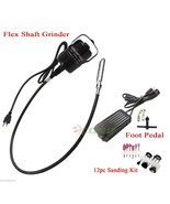 Electric 36&quot; Flexible Shaft Die Grinder Rotary Tool Variable Speed w/Foo... - $56.09