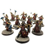 AoS Stormcast Eternals Sequitors 10x Hand Painted Miniature Plastic Gole... - $170.96 CAD