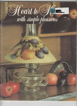 Heart to Heart with Simple Pleasures Painting Book Gretchen Cagle 1984 - $12.36