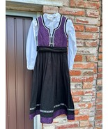 Norwegian bunad Scandinavian folk costume Size 140-146 cm 10-11Y - $147.51