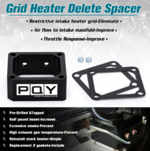 Intake Grid Heater Delete Spacer For 98.5-07 Dodge Ram Cummins 5.9L 6BT Cummins - £30.04 GBP