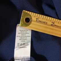 Jessica London Women's Blue Front Zipper & Back Slit Skirt Pockets Size 22W image 5