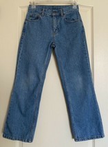 Faded Glory Jeans Size 10R, 5 Pockets, 25&quot;x25&quot;, 95% Cotton&amp; 5% Organic C... - £12.05 GBP