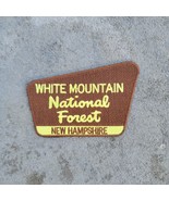 White Mountain National Forest Patch Embroidered 3.75&quot; x 2.5&quot; Iron On Or... - £7.10 GBP