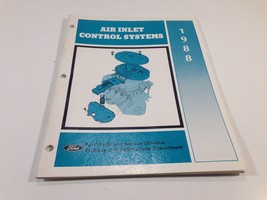 1988 Ford Air inlet Control Systems Manual 0900-25 - $9.99