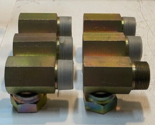 6 Quantity of 90 Degree Female to Male Fittings 3-1/2&quot; L 42mm Thread 32m... - $79.99