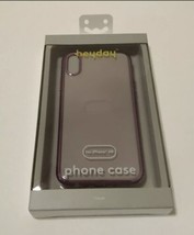 Heyday  Purple Apple iPhone XR Bumper/Clear Case - £3.97 GBP