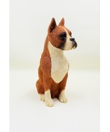 Sandicast Boxer Fawn M153 Dog S. Brue Realistic Sitting Figurine 1990 5 ... - £13.36 GBP