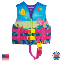 Airhead Treasure Infant/Child Life Vest USCG Approved 15-50lbs Ocean Gra... - $52.89