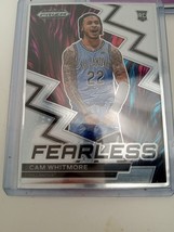 Cam Whitmore 2023-24 Prizm Draft Picks Fearless Prizm RC #8 Rockets - $46.19 MXN