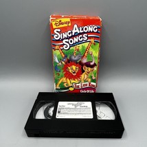Disney&#39;s Sing Along Songs &quot;The Lion King: Circle of Life&quot; VHS Tape - £7.78 GBP