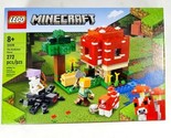 New! LEGO Minecraft 21179 The Mushroom House Building Kit Factory Sealed - £36.07 GBP