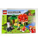 New! LEGO Minecraft 21179 The Mushroom House Building Kit Factory Sealed - £35.34 GBP